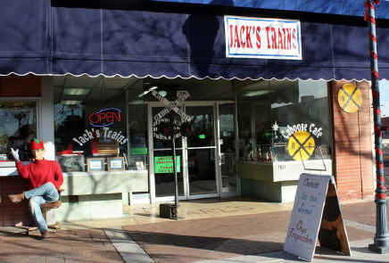 Jack's Trains in Downtown Glendale Arizona Jack's Trains in Downtown Glendale Arizona